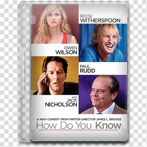 Jack Nicholson How Do You Know Shut Up and Kiss Me Reese Witherspoon Do You Know Me, youtube transparent background PNG clipart