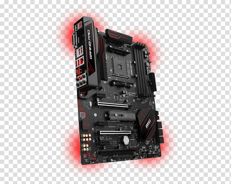 Socket AM4 Intel LGA 1151 DDR4 SDRAM MSI X370 GAMING PRO CARBON, intel transparent background PNG clipart