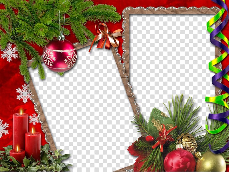 Christmas card frame, Christmas frame graphic design transparent background PNG clipart