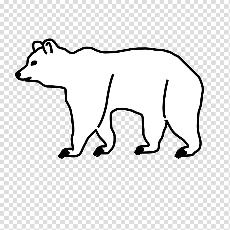 Coat of arms Drawing Modèles D\'animaux Figura Animal, polar bear transparent background PNG clipart