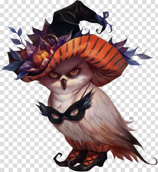 Owl Halloween witch Desktop , easter illustration transparent background PNG clipart