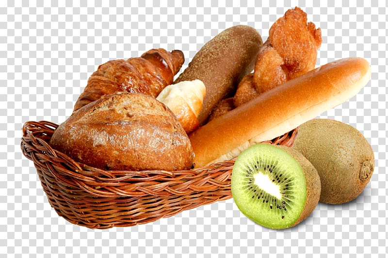 Bread Air fryer Deep fryer Induction cooking Glass, Bread and kiwi transparent background PNG clipart