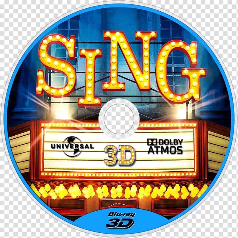 Sing 3D film Illumination Cinema, sing movie transparent background PNG clipart