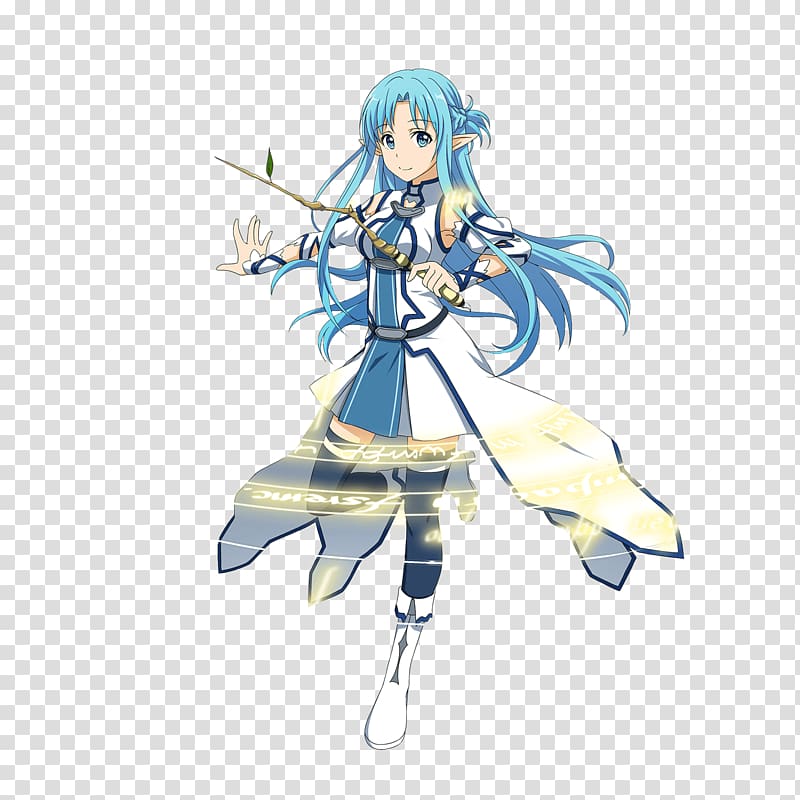 Asuna Kirito SWORD ART ONLINE Memory Defrag Leafa, mobile memory transparent background PNG clipart