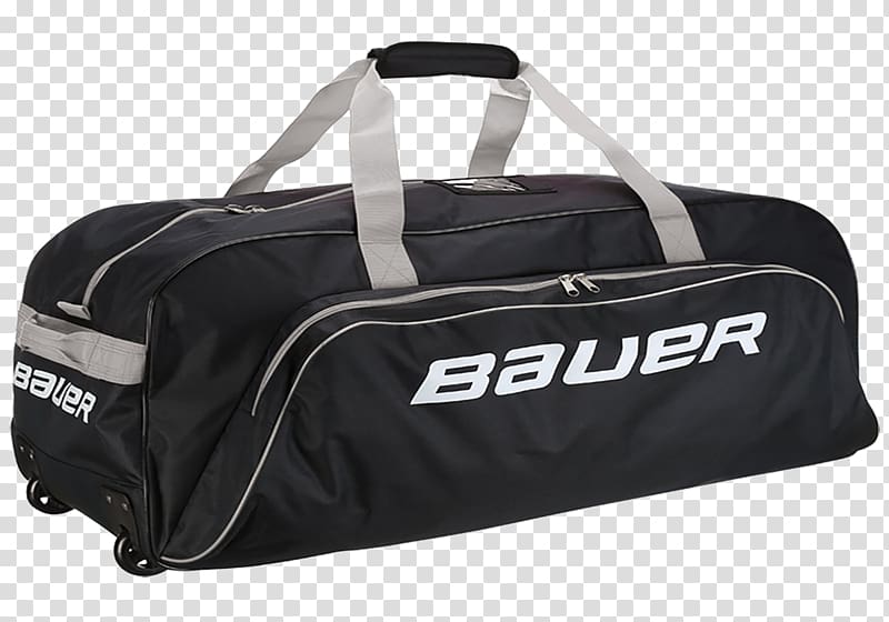 Duffel Bags Bauer S14 Carry Bag Core Hand luggage Bauer IMS 5.0 Hockey Helmet, hockey stick transparent background PNG clipart
