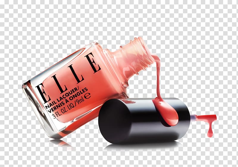 Nail polish Cosmetics, Pink nail polish transparent background PNG clipart