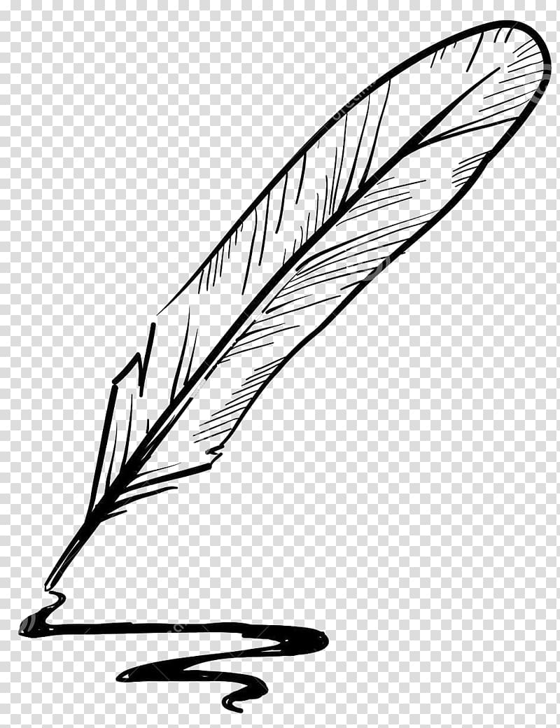 Paper Quill Inkwell Pens Fountain pen, pero transparent background PNG clipart