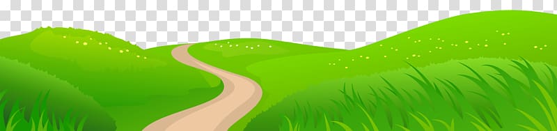 brown pathway between grass field illustration, Grasses Green , Grass Meadow transparent background PNG clipart