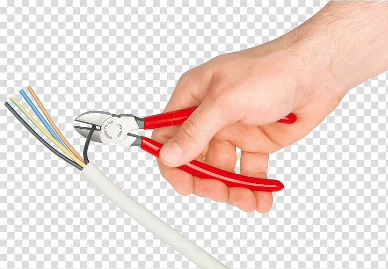 Knipex Diagonal pliers Electrical cable International Organization for Standardization, Pliers transparent background PNG clipart