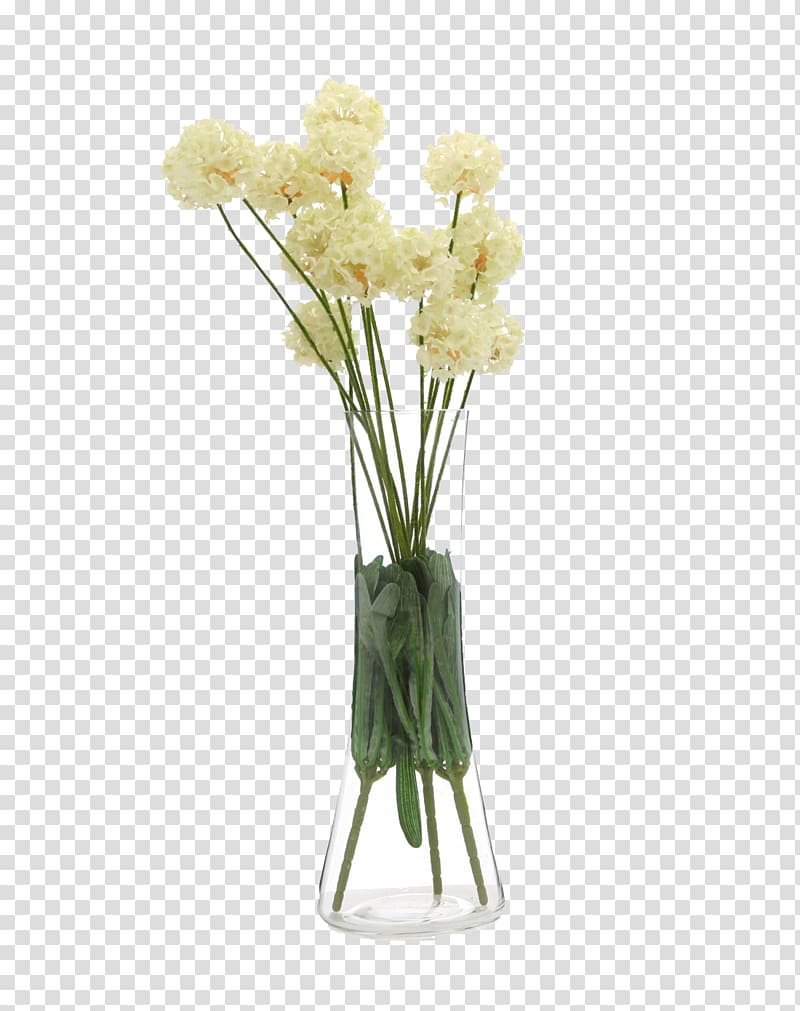 beige flowers in vase, Floral design Vase Stained glass Transparency and translucency, vase transparent background PNG clipart