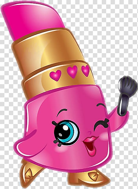 Shopkins Lipstick Moose Toys, lipstick transparent background PNG clipart