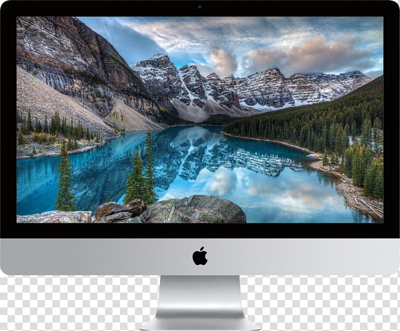 iMac Desktop Computers Apple Retina Display Intel Core i5, computer desktop pc transparent background PNG clipart