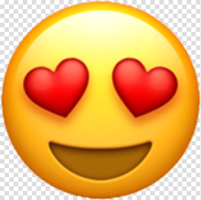 Emoji Heart Sticker Love Smiley, Emoji transparent background PNG clipart