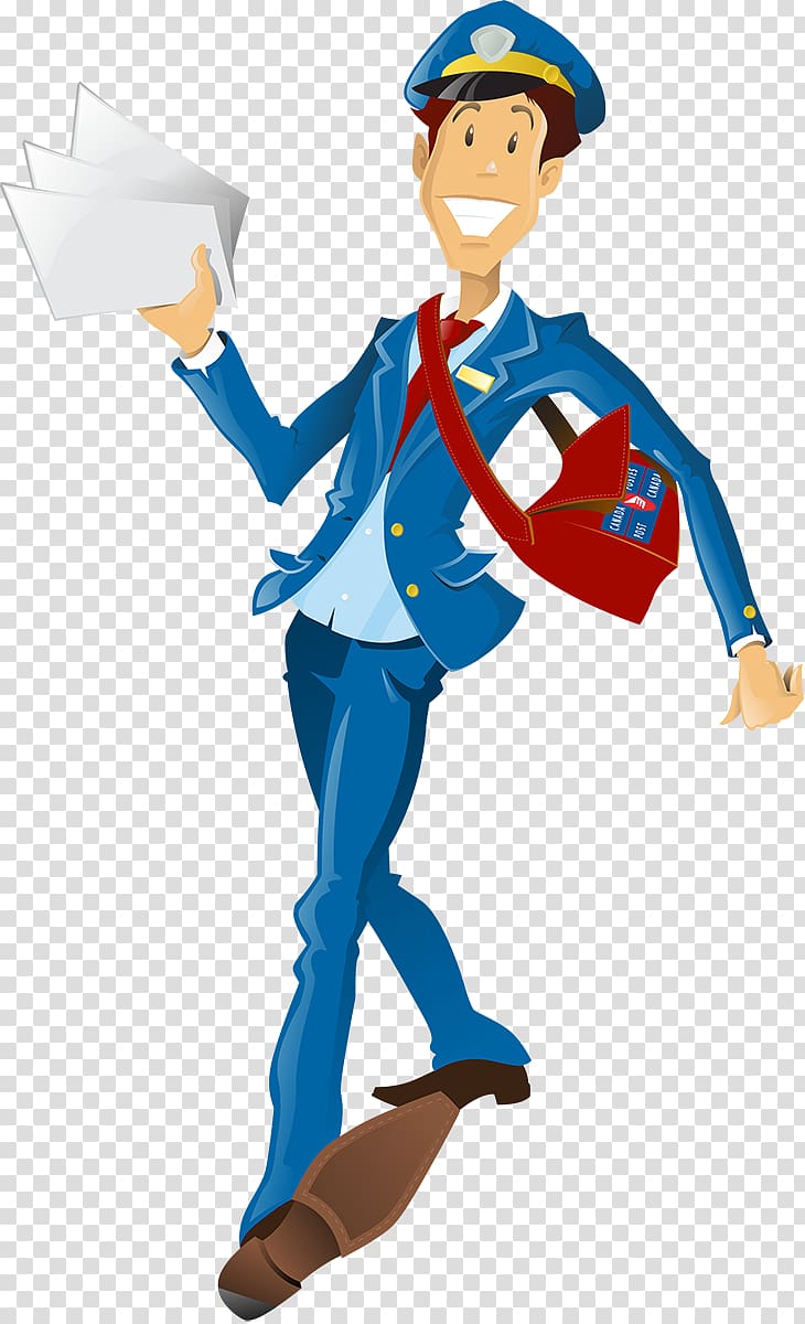 Mail carrier , delivery transparent background PNG clipart