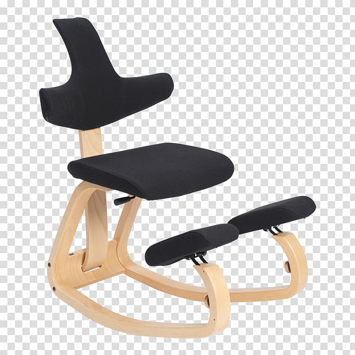 Kneeling chair Table Varier Furniture AS, chair transparent background PNG clipart