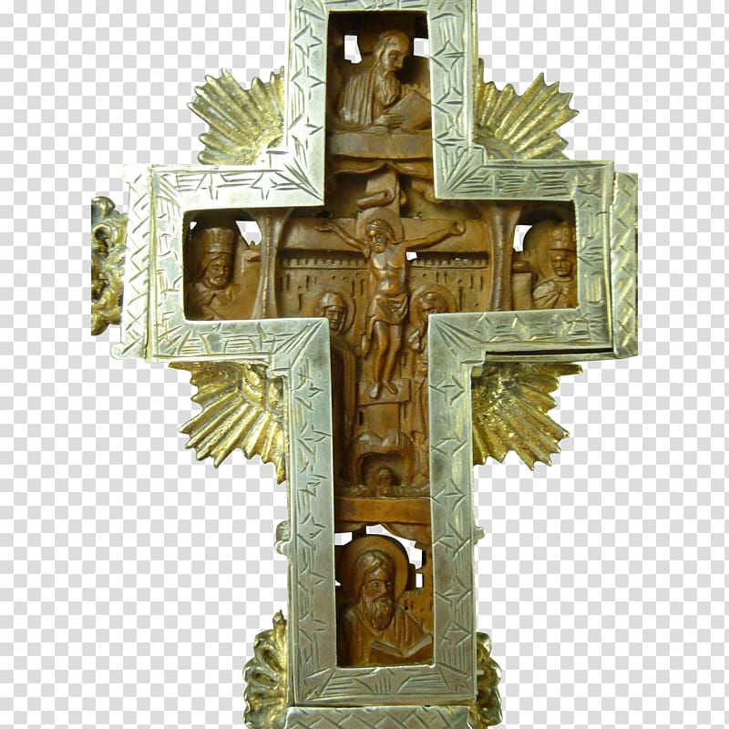 Mount Athos Russian Orthodox cross Crucifix Eastern Orthodox Church, Crucifixion transparent background PNG clipart