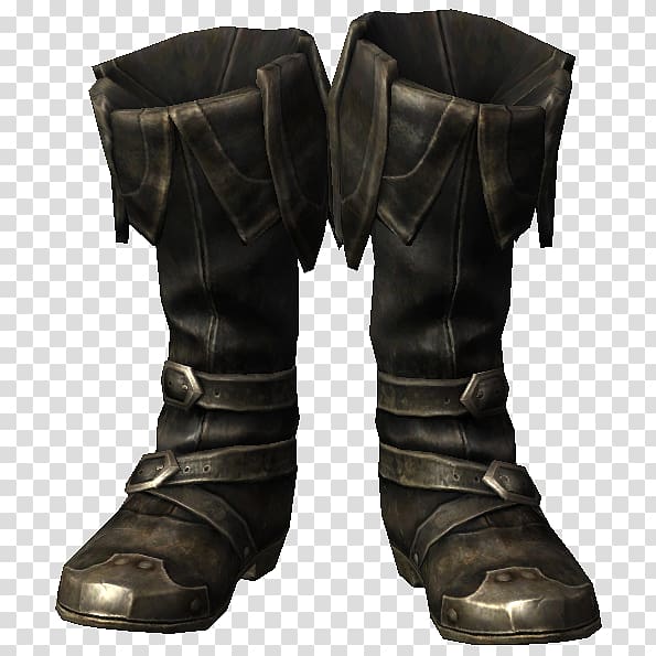 Riding boot The Elder Scrolls V: Skyrim Shoe Clothing, boot transparent background PNG clipart