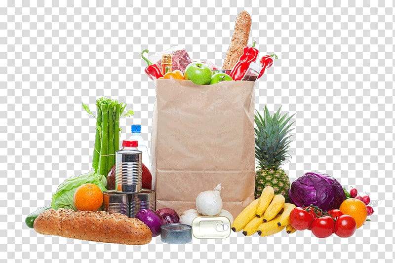 Grocery store Health food Shopping Bags & Trolleys , Food Bank transparent background PNG clipart
