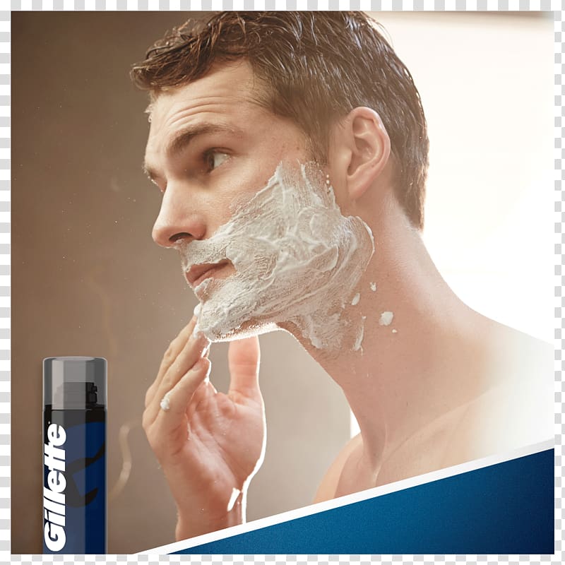 Shaving Cream Gillette Lotion Hair removal, Gillette Shaving Products transparent background PNG clipart