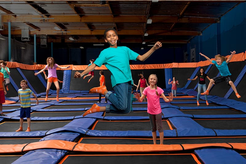 Sky Zone Trampoline Park Coupon 100B, Trampoline transparent background PNG clipart