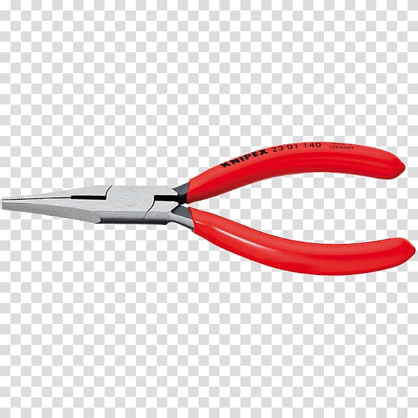 Needle-nose pliers Knipex Round-nose pliers Hand tool, Pliers transparent background PNG clipart