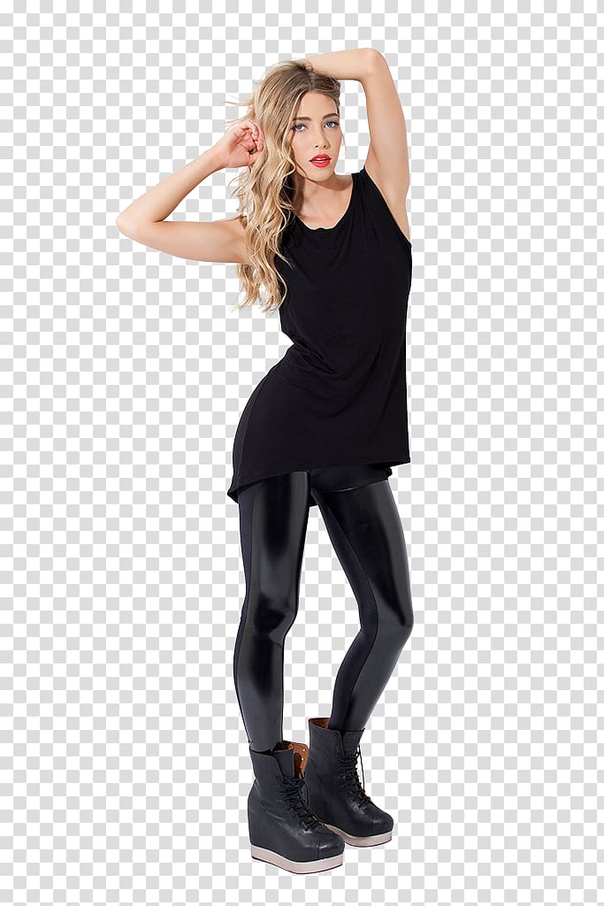 Leggings Pants Clothing Tights Fashion, black liquid transparent background PNG clipart