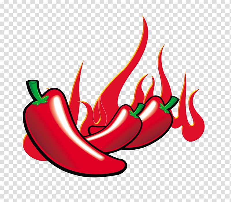 Chongqing hot pot Capsicum annuum Pungency, Red Pepper transparent background PNG clipart