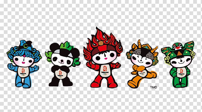 2008 Summer Olympics 1976 Summer Olympics 2004 Summer Olympics 2010 Winter Olympics 2014 Winter Olympics, Olympic Fuwa transparent background PNG clipart