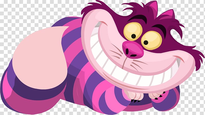 Cheshire Cat White Rabbit Queen of Hearts, alice in wonderland transparent background PNG clipart