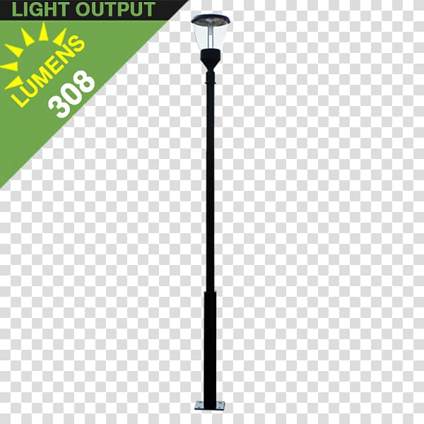 Solar street light Solar lamp LED lamp Lighting, light post transparent background PNG clipart