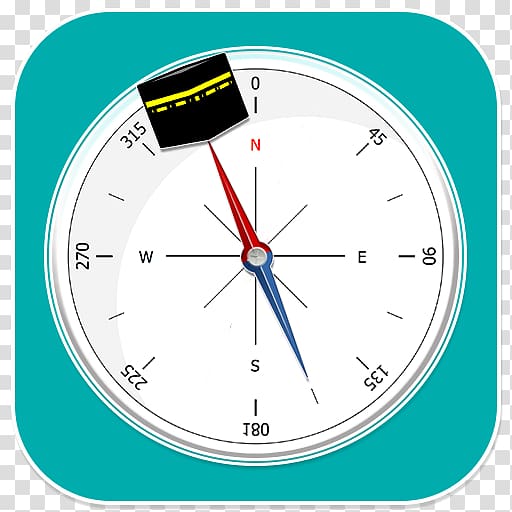 Kaaba Qibla compass Prayer, compass transparent background PNG clipart