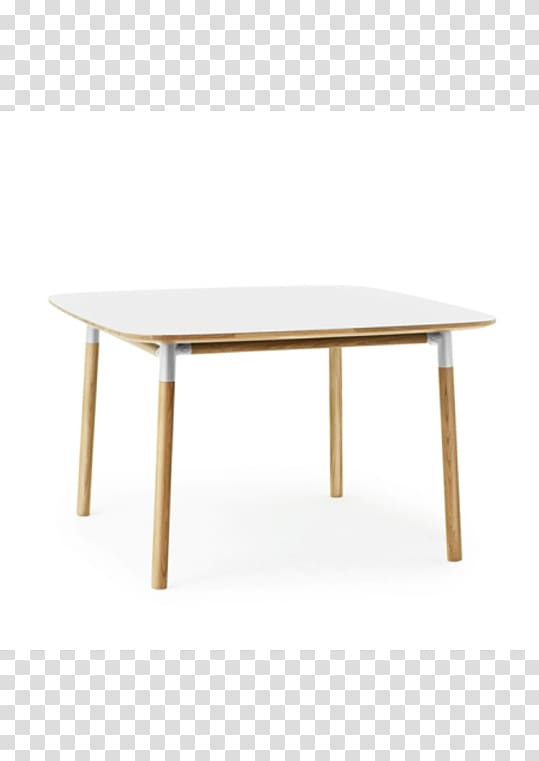 Table Normann Copenhagen White oak Matbord Chair, table transparent background PNG clipart