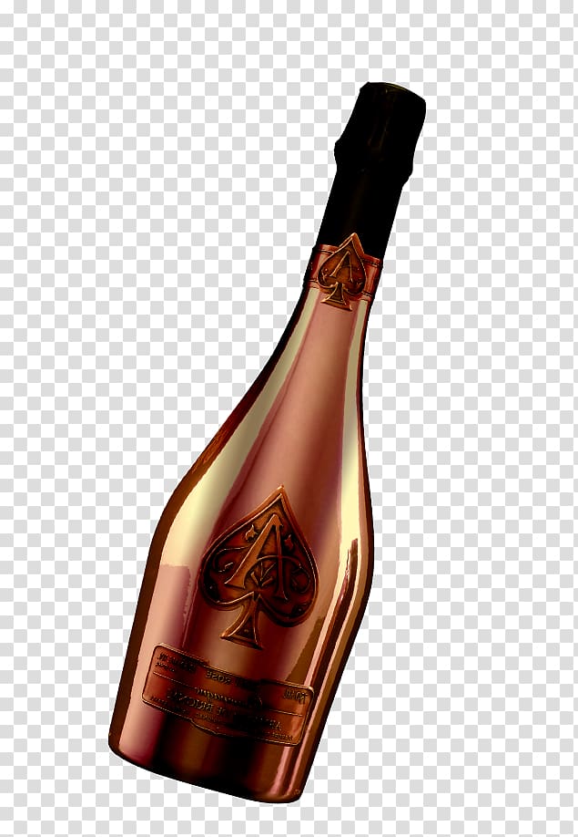 Champagne Wine Bottle, Brown bottle transparent background PNG clipart