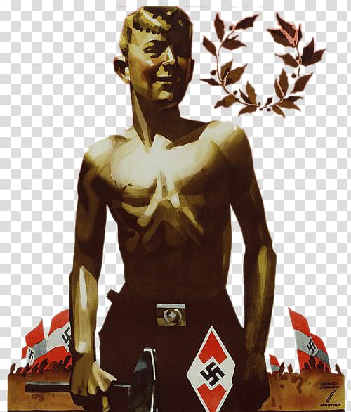 Nazi Germany Russia Second World War Adolf Hitler, Nazi boy transparent background PNG clipart