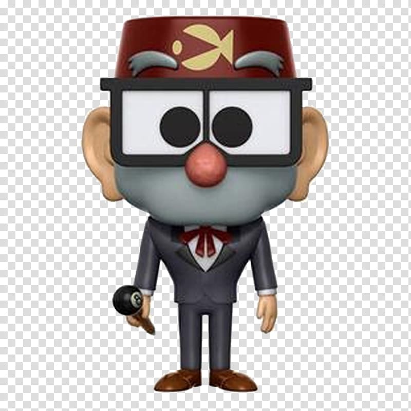 Grunkle Stan Dipper Pines Mabel Pines Bill Cipher Funko, gravity fall transparent background PNG clipart