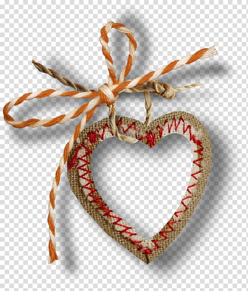 Angels Rope Heart , Rope peach heart transparent background PNG clipart