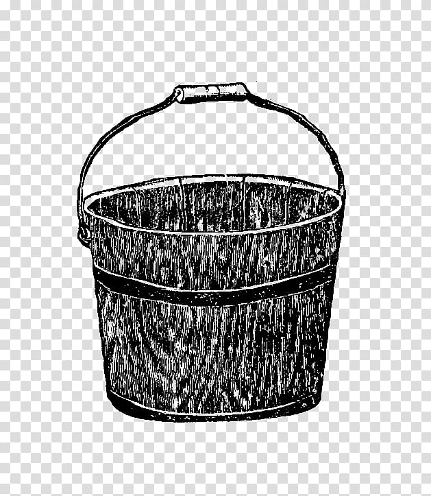 Basket, wood Bucket transparent background PNG clipart