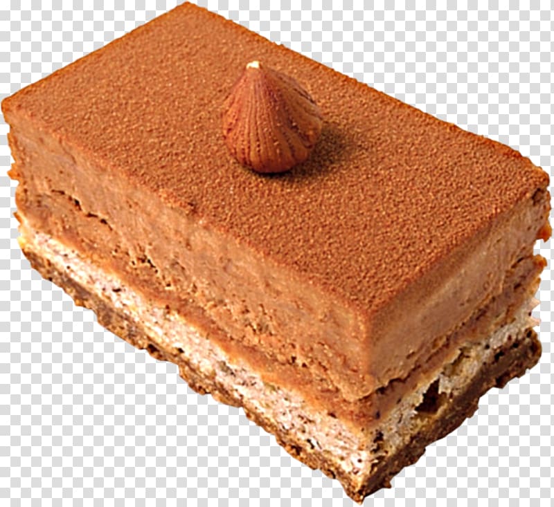 Caramel shortbread Sachertorte Dessert Cake, cake transparent background PNG clipart
