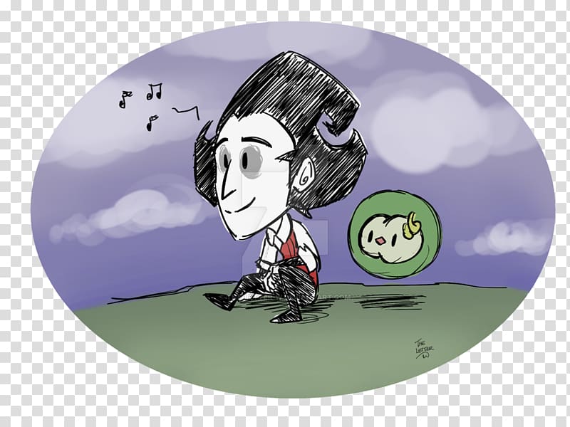 Don't Starve Together Fan art Drawing, letter w transparent background PNG clipart