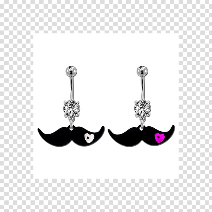 Earring Body Jewellery Navel piercing, Jewellery transparent background PNG clipart