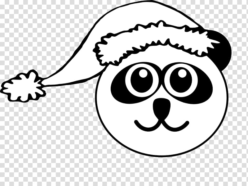 Giant panda Santa Claus Red panda Bear , Frosty The Snowman transparent background PNG clipart