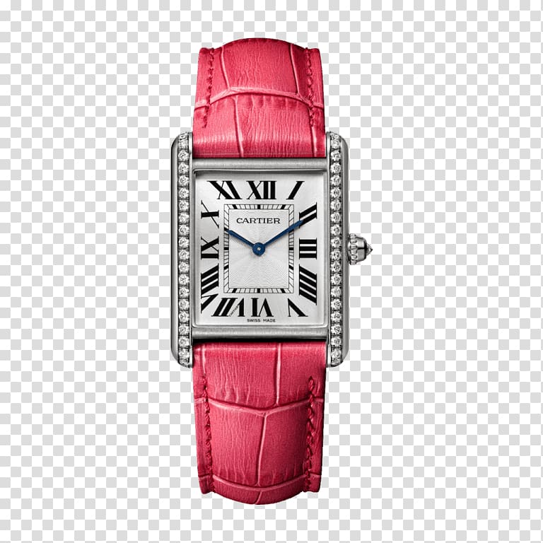 Cartier Tank Solo Watch Jewellery, watch transparent background PNG clipart