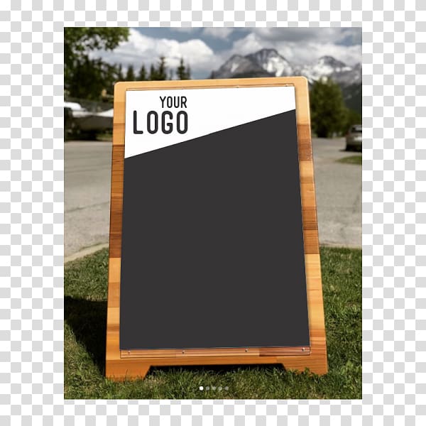 Sandwich board Banff Sign Company / Knorth Creative Jay Street Signage Business, Chalk Board Flyer transparent background PNG clipart