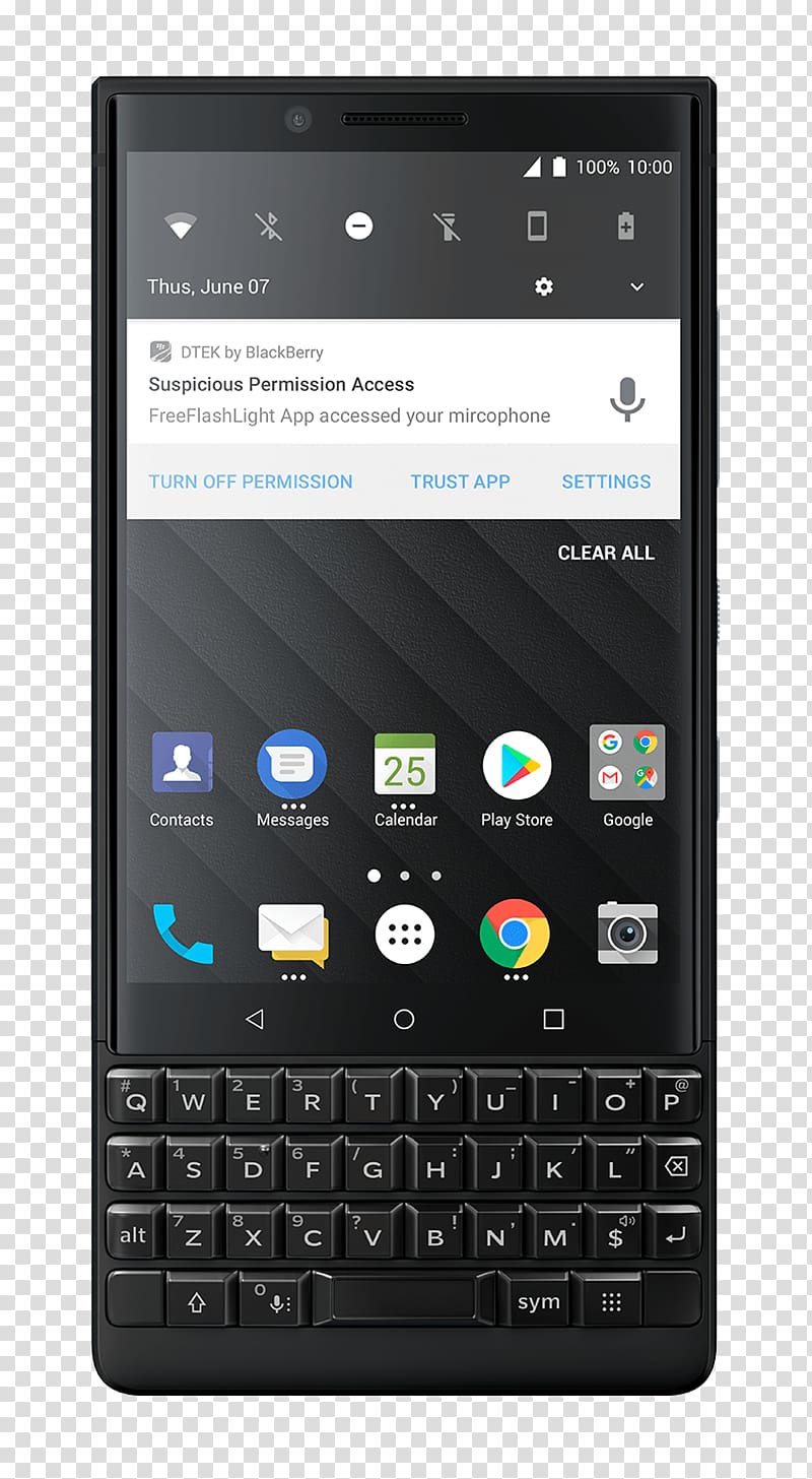 BlackBerry KEYone Camera BlackBerry Key2 64GB (Single-SIM, BBF100-1, QWERTY Keypad) Factory Unlocked 4G Smartphone, Black, blackberry transparent background PNG clipart