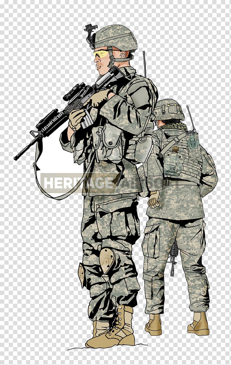Soldier United States Airsoft Guns YouTube, army soldiers from back transparent background PNG clipart