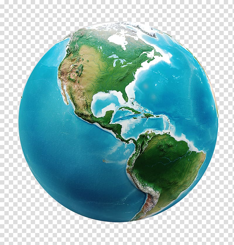 Globe World 3D computer graphics Visualization Map, earth transparent background PNG clipart