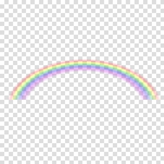 Circle Pattern, Cartoon Rainbow transparent background PNG clipart