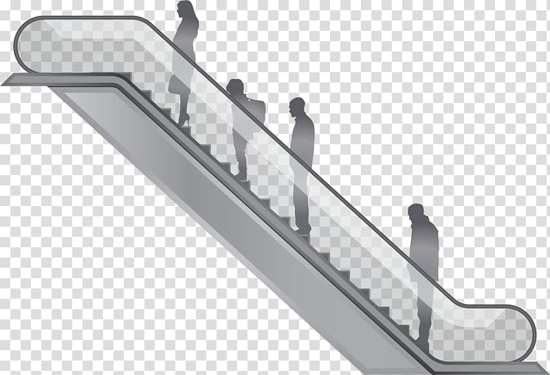 Centralu2013Mid-Levels escalator and walkway system Ladder Stairs, Gray ladder transparent background PNG clipart