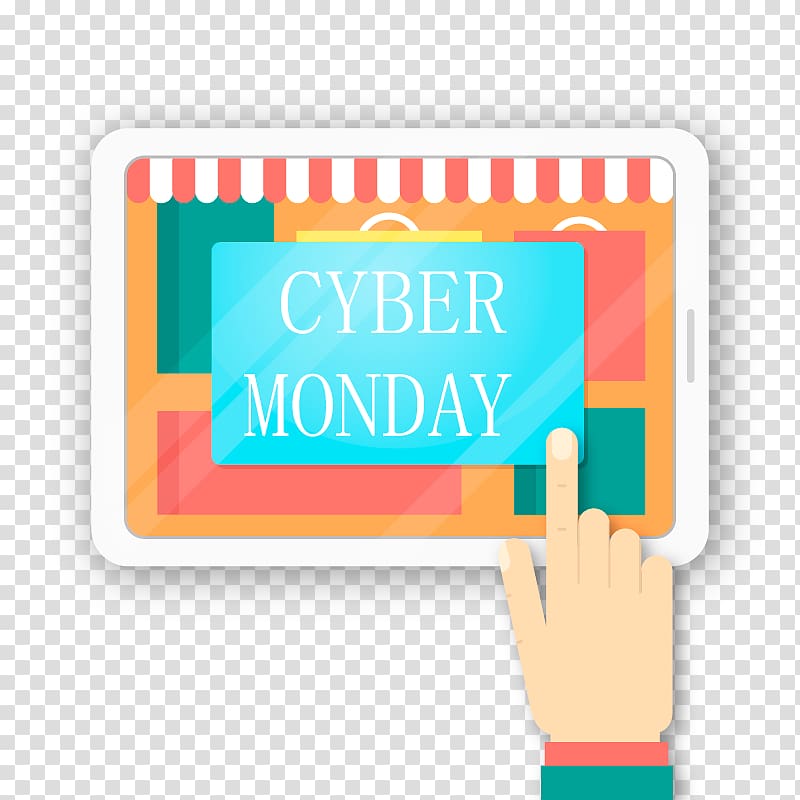 Cyber Monday Online shopping Discounts and allowances Coupon Promotion, online shopping transparent background PNG clipart