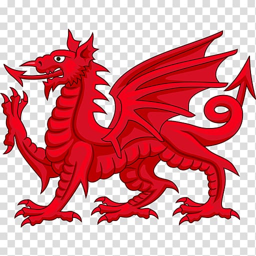 Flag of Wales King Arthur Welsh Dragon, dragon transparent ...